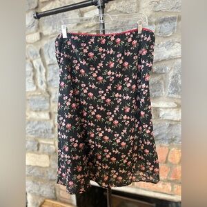 Vintage Beechers Brook floral skirt